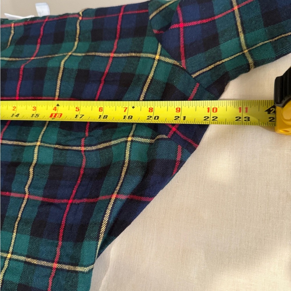 The Children’s Place, Women’s Plaid Fleece Long Sleeve Dress, Size L - Picture 9 of 13